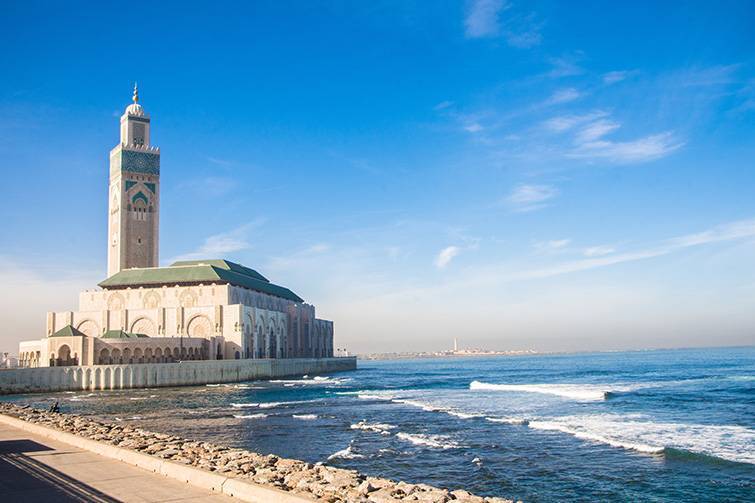 The sparkle of Casablanca.
